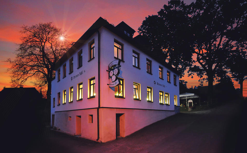 Landhotel Weisses Roess'L Adorf Kültér fotó