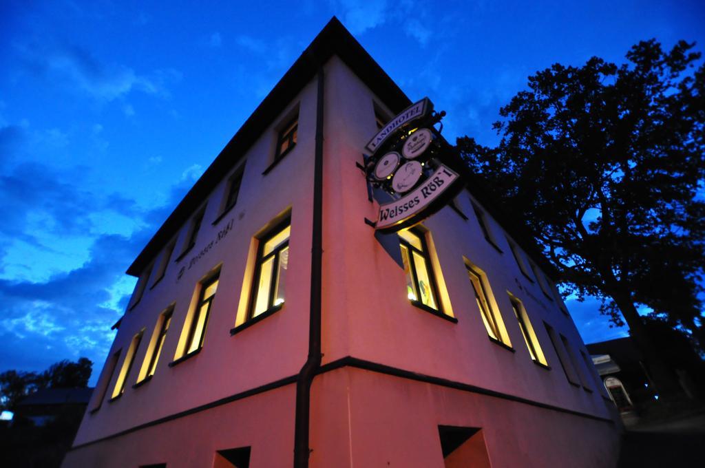 Landhotel Weisses Roess'L Adorf Kültér fotó